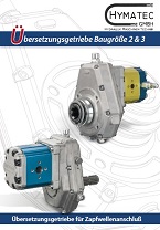 Übersetzungsgetriebe Baugröße 2 und 3